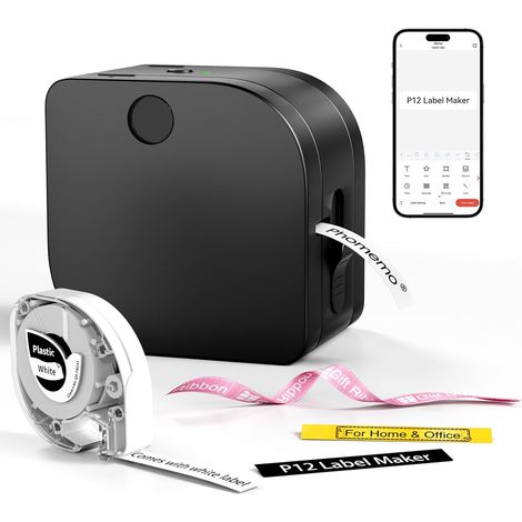 Etikettendrucker Bluetooth Beschriftungsgeraet Selbstklebend (1/5)