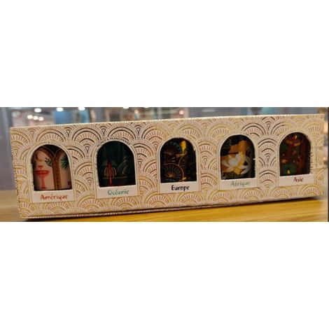 Set profumato con 5 candele da 85 g odyssea - Atmosphera créateur d'intérieur (1/5)