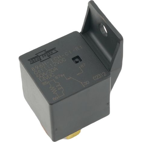 Relais automobile haute puissance 896H 1CH C1 R1 12 VDC 50 A 5 broches SPDT 1 forme C à connexion rapide Mini ISO (1/5)