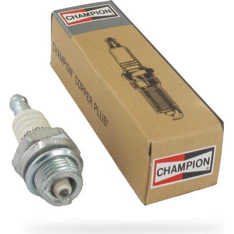 CHAMPION - Bujía CHAMPION RCJ6Y - Duradera y fiable - Alta calidad - Equivalente a NGK BPMR7A, NGBPMR7A, TASHIMA 2209840 (1/5)