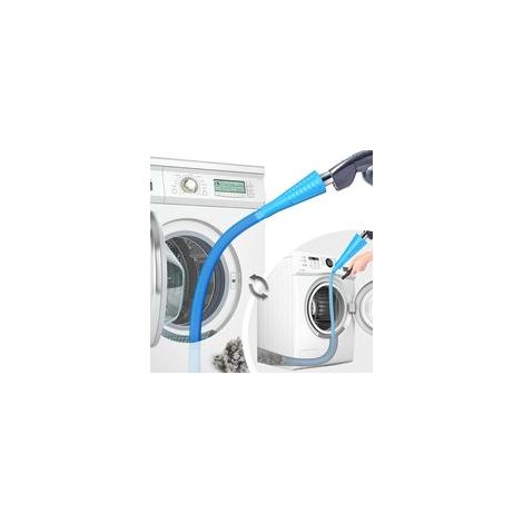 Lot de 2 outils de nettoyage pour grille d'aération de sèche-linge avec adaptateur (1/5)