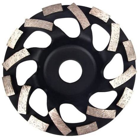 Disque Diamant 125, Disque Poncage Beton, Meulage pour le Béton, Disque abrasif diamanté Extra Speed Béton 125mm Disque Abrasif Diamanté pour Béton, Maçonnerie, Granit, Meule Diamantée pour Meuleuse (1/4)