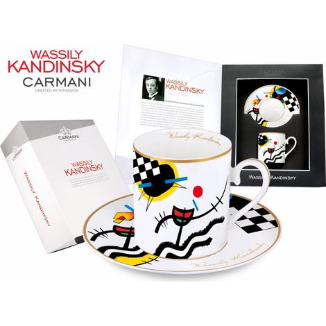 Tasse et soucoupe, Wassily Kandinsky, art des sons contrastés