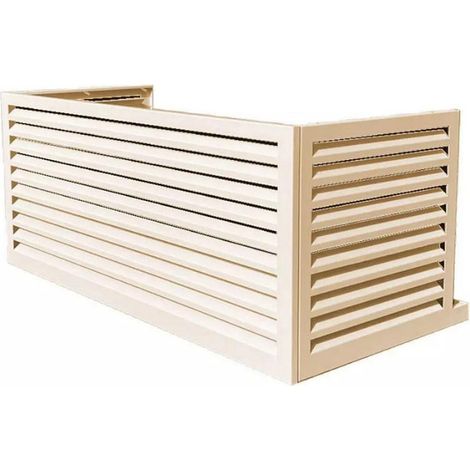 Extension hauteur pour caches DECOCLIM blanc crème taille XL - DECOCLIM-23AXL9001-PLUS