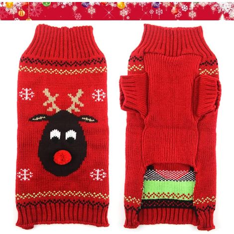 Warmer Pullover für Hunde- und Katzenkostüme – Weihnachts- und Halloweenkostüme