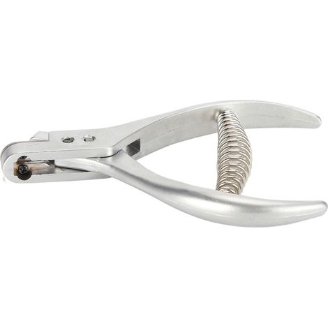 Pince de Poinçon Perforateur de Coupe en U Acier Inoxydable Outil Manuel pour Vérification des Billets (1/5)
