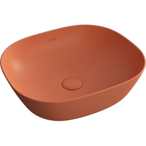 Vasque à poser VitrA Plural VitrA Clean terre rouge mat