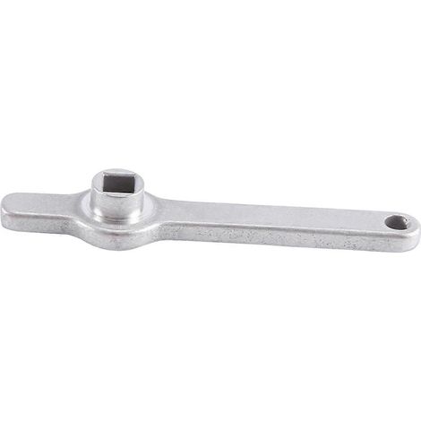 Clé de purge de radiateur en acier inoxydable, trou de 5 mm, outil de réparation métallique pour chauffage (1/5)