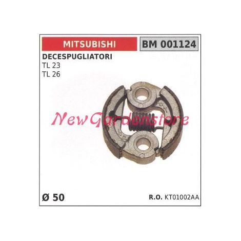 Embrague completo MITSUBISHI desbrozadora motor TL 23 26 Ø 50 001124