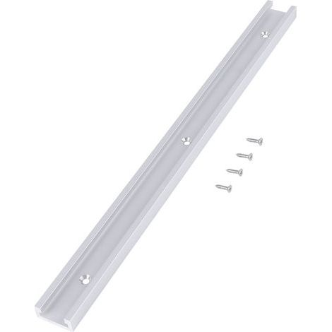 400 mm T-Schiene aus Aluminiumlegierung mit selbstschneidenden Schrauben für die Holzbearbeitungswerkstatt (1/5)