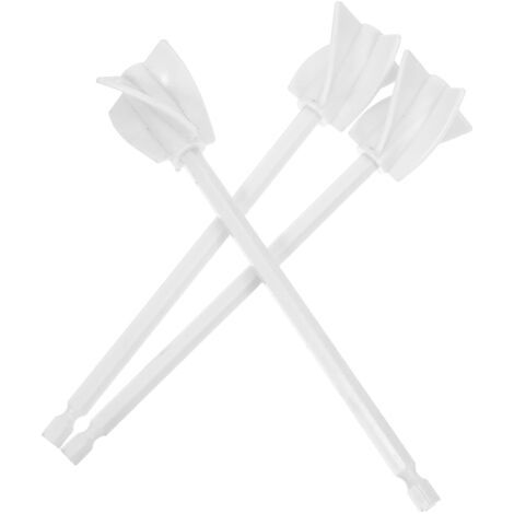 3 Pièces Pagaie Mélangeuse pour Perceuse Accessoire Léger pour Mélange Époxy Résine et Pagaie Résistante pour Bétonnière et Pigments (1/5)