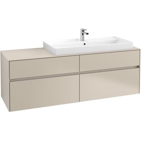 VB WTUS Collaro C030B0 1600x548x500mm avec cloche. 4 extraits WT re Gris doux