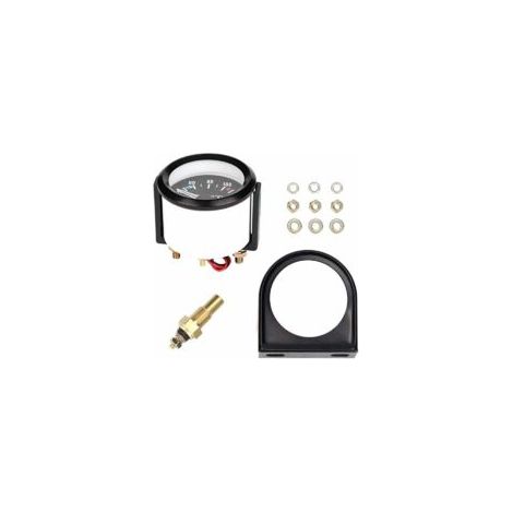 Indicador de temperatura del agua para coche ZVD, medidor de agua para coche, indicador de temperatura del agua, 2 pulgadas (52 mm) - Crezuo (1/4)