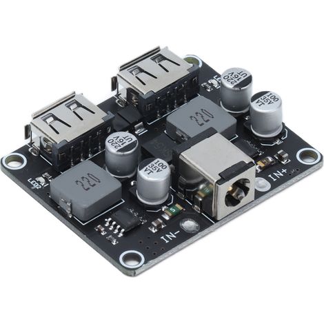Chargeur DC Convertisseur Réglable Rapide Carte Circuit pour Téléphone Chargeur Voiture Caméra Embarquée Alimentation (1/5)