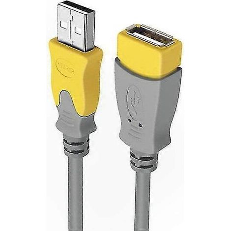 Câble Rallonge USB 2.0 3m Mâle vers Femelle, Cordon de Transfert de Données (1/3)