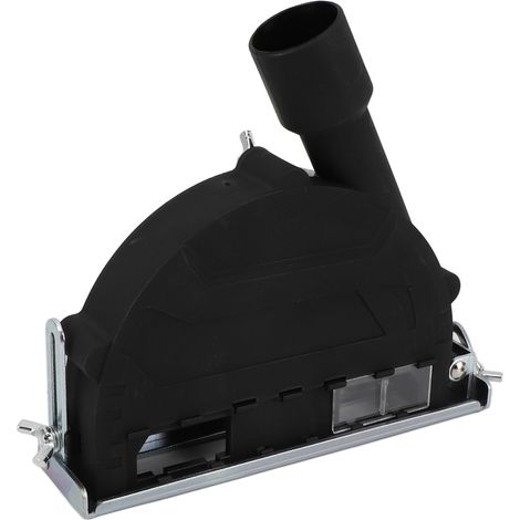Capot de protection B-133 pour meuleuse d'angle, anti-poussière robuste en fer pour découpe pierre et béton (1/4)