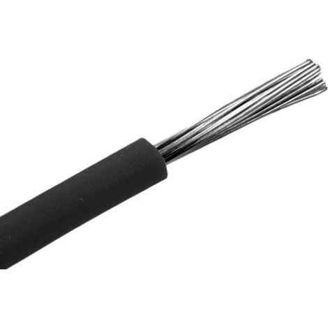 Câble en silicone 4mm 500V Couleur NOIR (1/2)