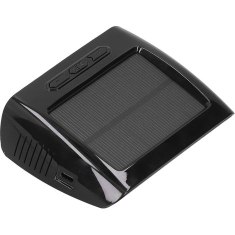Système de surveillance de la pression des pneus de voiture (TPMS) solaire/USB avec détection de température, écran LCD, montage sur console centrale et 4 capteurs (1/5)