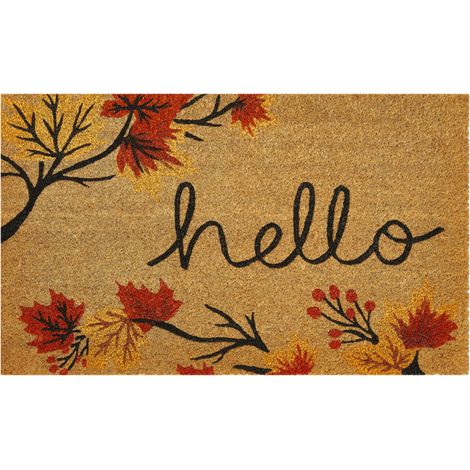 Andiamo Fußmatte Daisy Herbstmotiv 45 x 75 cm natur (1/2)