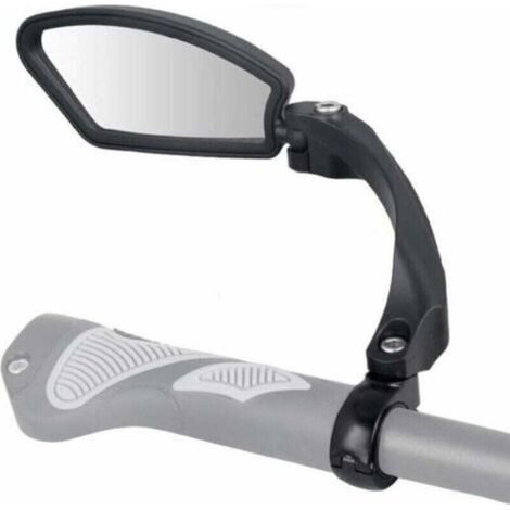 Rétroviseurs de vélo, rétroviseur de guidon de vélo rétroviseur de sécurité arrière réglable à 360 degrés pour moto électrique de vélo 1 PC, gauche, Ensoleillé (1/5)