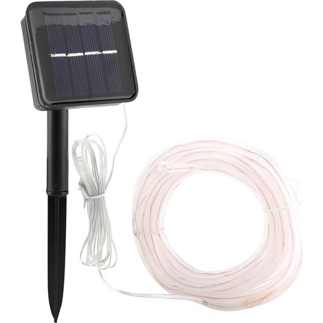 5m 50LED Solar Powered Waterproof Light Lamp String for Garden Holiday Decoration Red (1/5)