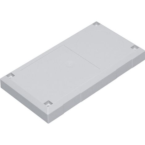 TRU COMPONENTS ESU 1200 Stecker-Gehäuse 125 x 67 x 50  Polycarbonat, ABS Lichtgrau 1 St. (1/2)