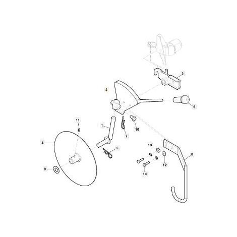 ORIGINAL STIGA GEGENGEWICHT – 118830973/0