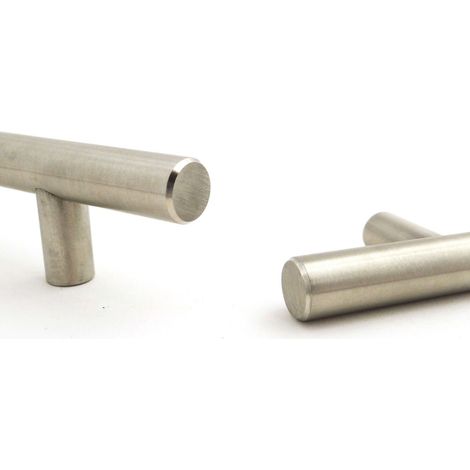 Stangengriff/ Relinggriff G13 BA 128 mm Edelstahl (1/4)
