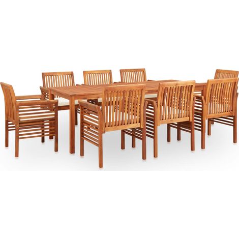 Bois d'acacia - - Table extérieure (1/5)