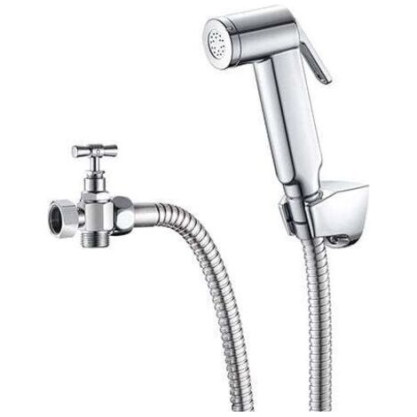 Douchette pour robinet en ABS – Tuyau PVC 1M – Sortie d'eau grande – Compatible avec robinets ronds – Pour lavage cheveux et animaux - 37inch
