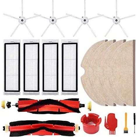 Kit d'accessoires de remplacement pour Xiaomi Roborock S4/S5 – Ensemble de 18 pièces (1/5)