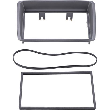 Cadre de panneau de tableau de bord CD de commande centrale de Radio stéréo de voiture , remplacement pour FIAT Panda 2003 – 2012 (1/5)