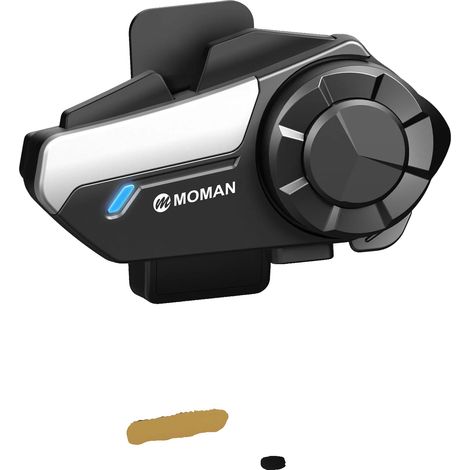 Auriculares con intercomunicador, conectividad inalámbrica, audio de alta calidad, 1 unidad (1/2)