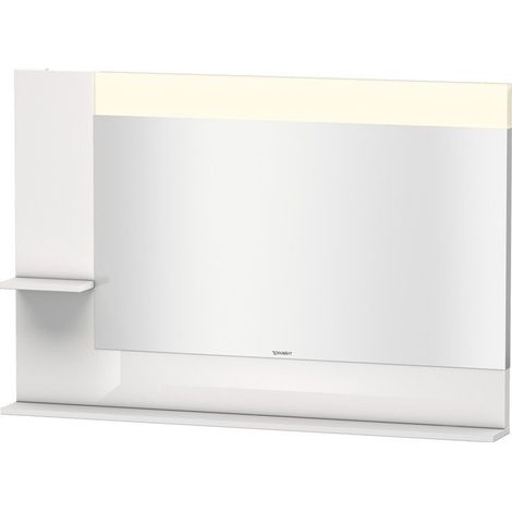 Miroir DuravitVERO 142x1200x800m avec éclairage blanc brillant lack