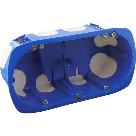 Boîte de dérivation MULTIMAT NO AIR NF pour cloison sèche double 71mm Ø67 x 50mm – Classe de protection IP20 – Étanchéité membrane – BLM