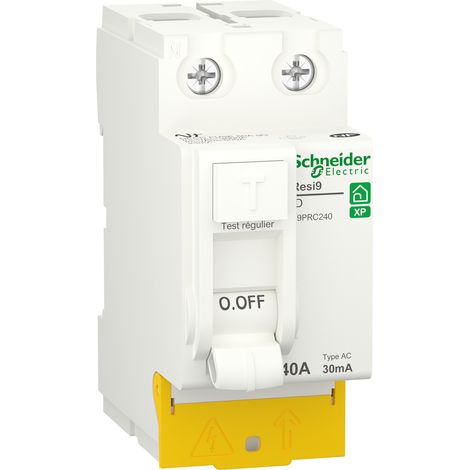 Schneider Electric RESI9 Fehlerstromschutzschalter weiß 30mA