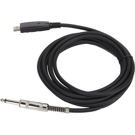 JORINDO JD6222 USB-Gitarrenkabel – USB-Stecker auf 6,35-mm-Audioadapter – 3 Meter (1/5)