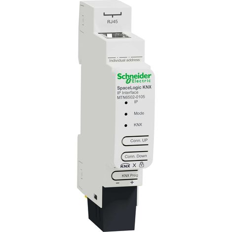 Interfaz IP Schneider Electric mt6502-0105 seguridad KNX 8 canales