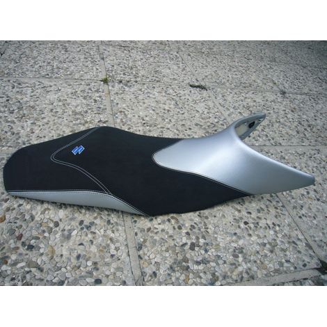 Kit RIVESTIMENTO SELLA Seat Cover x GSR 600 per MOTO SUZUKI 750 Simil Alcantara