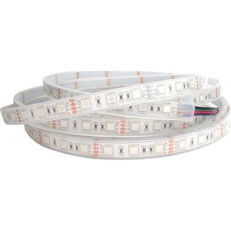 Striscia Strip Bobina Striscia Led Impermeabile IP68 Colore RGB Con 300 Smd 5050 5 Metri