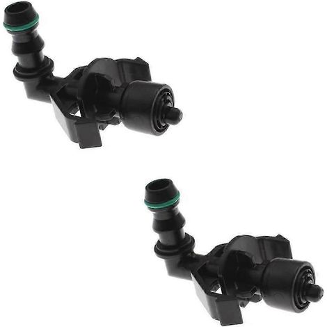 par 61677059223 Boquilla de lavafaros delantero para parachoques delantero, chorro de agua para faros delanteros para 6 E63 E64 Edición 2004-2010 0812 (1/4)