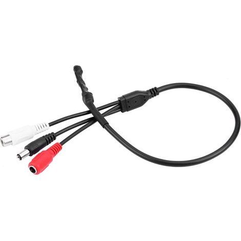 Mini microphone haute sensibilité pour la captation audio des caméras de sécurité CCTV et DVR. (1/5)