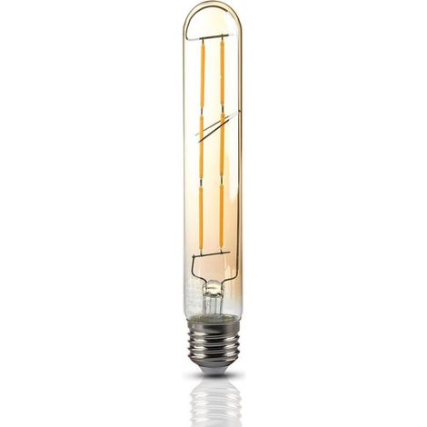 V-TAC VT-2006 7143 Lampadina LED E27 6W T30 Filamento Ambrato 2200K