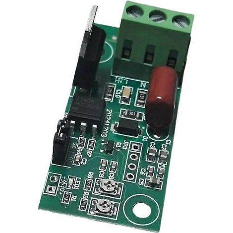 1 module de commande de feu clignotant 220 V CA avec voyant lumineux réglable et clignotement automatique. (1/5)