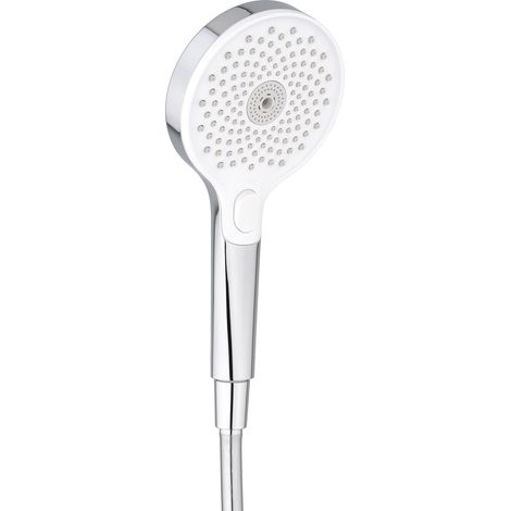 HEINRICHSCHULTE Handbrause B300 Match II chrom/weiß (1/4)