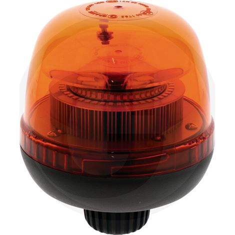 Girofaro a led tensione 12 / 24 V fissaggio su piantone macchina agricola