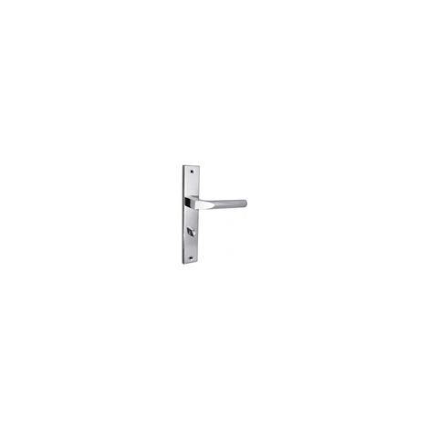 Poignée de porte Domino Cono chromée - pour clé standard BB 72 mm
