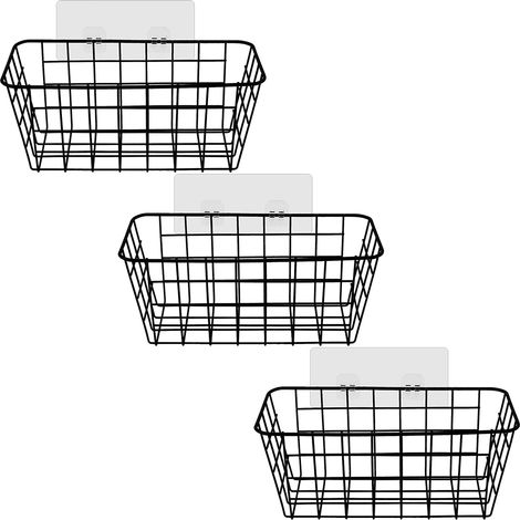 Étagère de douche à ventouses sans perçage et réutilisable. Installation facile, charge jusqu'à 10 kg, étanche, idéale pour les murs de douche carrelés, la salle de bain et la cuisine. (1/5)