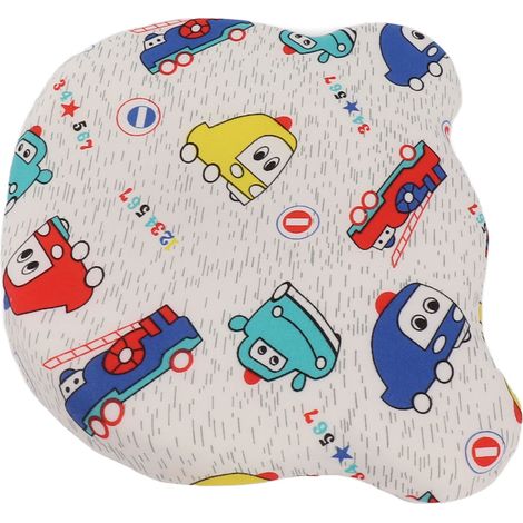 Kleines Kissen für Kleinkinder mit herausnehmbarem Memory-Schaumkern, atmungsaktiv, für alle vier Jahreszeiten geeignet, grau, für die Verwendung im Auto. (1/5)