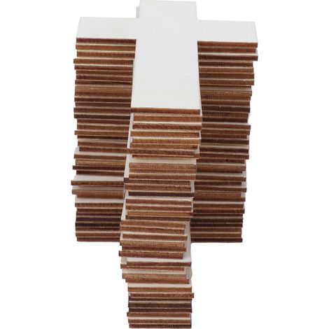 36 Ornements Croix Bois DIY Kit Artisanat pour Décoration Table Mariage Fête Famille (1/5)